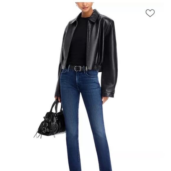 MOTHER jeans the rascal Women's straight leg Jeans in coffee, tea, or me - Picture 1 of 11
